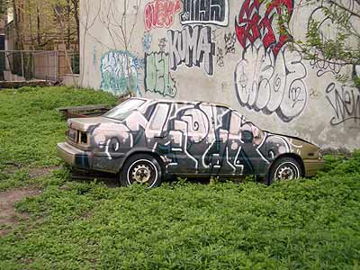Tagged Car
