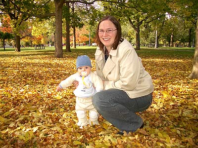 Laura and Ethan in the Park