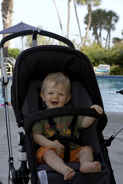 Stroller Poolside