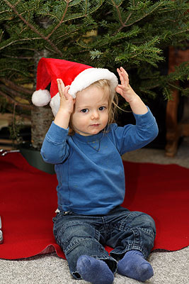 ethan at christmas