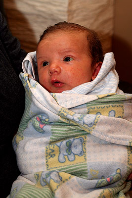 Austin at one month