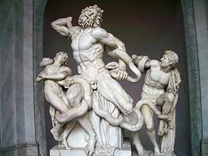 Poor Laocoon...he just wanted to offer his opinion!