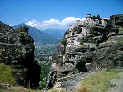 Varlaam Monastary in Meteora, Greece